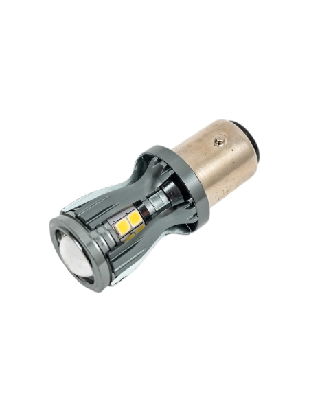 Светодиод Nord-Yada S25, Р21/5W, ВАY15s, 14x2835SMD, чип OSRAM с обманкой (стоп,ук.пов.), блистер 2 шт. в упаковке 908340
