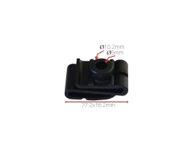 Клипса крепежная Nord-Yada для а/м Hyundai, Kia,Mitsubishi PW831910 брызговиков, защиты (10шт в 1уп) 909694