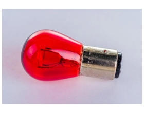 Лампа Nord-Yada PR21/5W, 12 В, BAW15d, красная, габарит-стоп-сигнал 902500