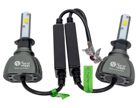 Светодиодная лампа головного света Nord-Yada H1 9-16V 3000K/4500K/ 6000K 2800lm 908696