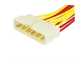 Колодка соединительная Nord-Yada 12 конт. 6,3 мм (папа) с проводами TM Nord YADA 905055