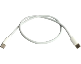 Кабель для зарядки Nord-Yada Android Type-C/Type-C 60W, 3А, 0.5м, белый (TPE) 908968