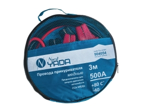 Провода прикуривателя Nord-Yada многожильный провод ССА 500А (3м) в сумке 904054