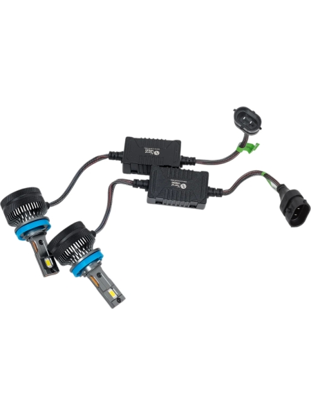 Светодиодная лампа головного света Nord-Yada н11 12-48v 60 w, 6000 k, 10000 Лм, canbus 2 шт в комплекте 909387