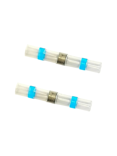 Термоусаживаемый соединитель Nord-Yada под пайку L-40 мм 1.5-2.5 мм синий 908027