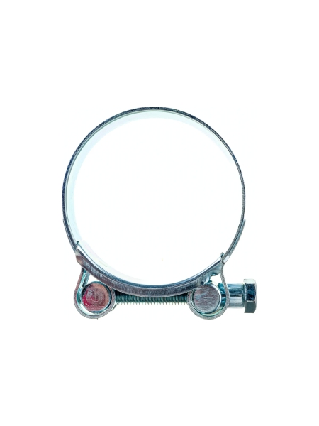 Силовой хомут Nord-Yada Д: 65-70 мм, Ш: 22 мм, Т: 1,2 мм, болт: М6х55, оцинкованная сталь 905998