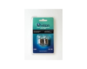 Лампа Nord-Yada R 5W 12V BA15s (габариты) (NEW блистер: к-т 2шт) 902236