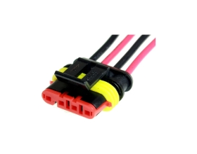 Соединительная 4х контактная герметичная колодка Nord-Yada 1,5 мм мама 908331