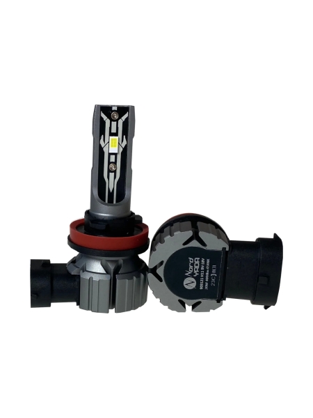 Светодиодная лампа головного света Nord-Yada Н11 9-18V 6500K 4000lm E2 TM (2шт в 1уп.) 909121