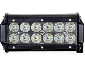 Светодиодная балка Nord-Yada 36 Вт, 12 диодов, ближний 167х80х65 906084