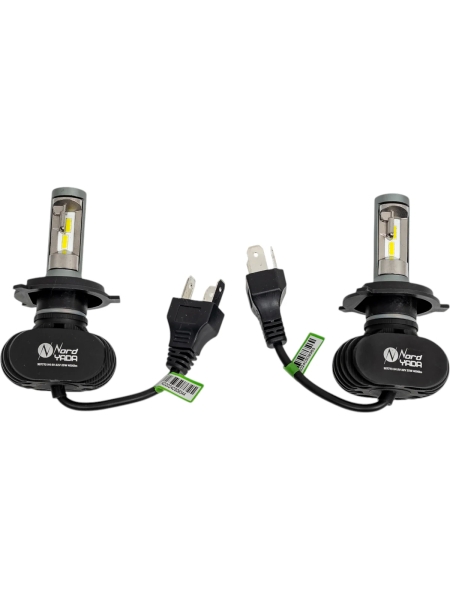 Светодиодная лампа головного света Nord-Yada S1-1 LED, H4, 9-32 В, 25 Вт, 6500 К, 4000 Лм 907773