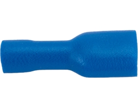 Полностью изолированная клемма "мама" Nord-Yada 6.3мм 1.5-2.5кв.мм (синяя) 906340