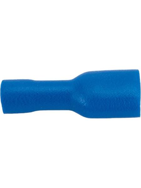Полностью изолированная клемма "мама" Nord-Yada 6.3мм 1.5-2.5кв.мм (синяя) 906340