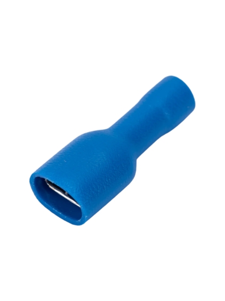 Полностью изолированная клемма "мама" Nord-Yada 6.3мм 1.5-2.5кв.мм (синяя) 906340