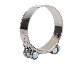 Силовой хомут Nord-Yada Д: 74-79 мм, Ш: 24 мм, Т: 0,8 мм, болт: М8х75, нерж. сталь 902891