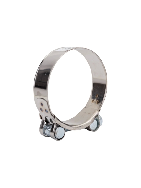 Силовой хомут Nord-Yada Д: 74-79 мм, Ш: 24 мм, Т: 0,8 мм, болт: М8х75, нерж. сталь 902891