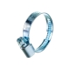 Червячный хомут Nord-Yada 25-40 мм, оцинк. сталь 904582