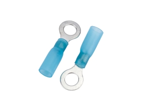 Кольцевая изолированная термоусаживаемая клемма Nord-Yada 6.5мм 1.5-2.5кв. мм (синяя) 906366