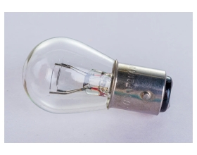 Лампа Nord-Yada P21/4W, 12 В, BAZ15d, ук.пов. и стоп-сигнал, евро цоколь 10 шт 900121