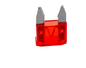 Предохранитель Nord-Yada MINI 10 A, 10.9x3.9 мм, h16.3 W269, 2 шт в упаковке 901842