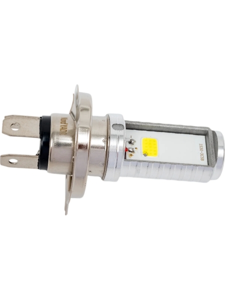 Светодиодная мотоциклетная лампа Nord-Yada 10-36V H4 2*7.5W COB блистер 908462