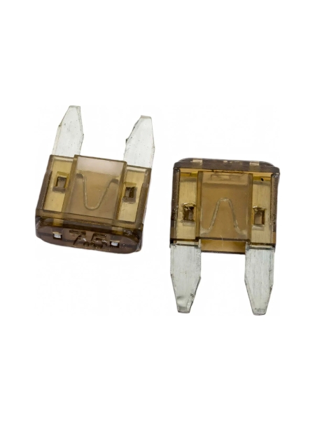 Предохранитель Nord-Yada MINI 7,5A 10,9x3,9 мм., h 16,3 W269 2 шт в упаковке 901841