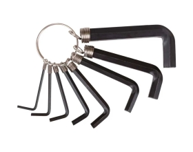 Набор шестигранных ключей Nord-Yada 8 пр. (2-10 мм) на кольце в блистере ТМ 907620