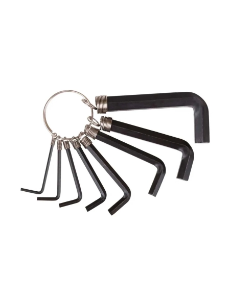 Набор шестигранных ключей Nord-Yada 8 пр. (2-10 мм) на кольце в блистере ТМ 907620