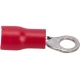 Кольцевая изолированная клемма Nord-Yada 3.7мм 0.5-1.5кв.мм (красный) (НКи 1.5-3.5) 906352