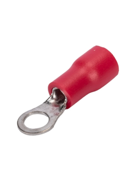 Кольцевая изолированная клемма Nord-Yada 3.7мм 0.5-1.5кв.мм (красный) (НКи 1.5-3.5) 906352