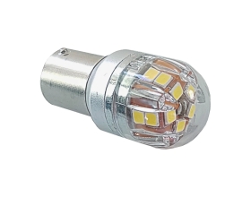Светодиод Nord-Yada S25 Р21W ВА15s 15х2835SMD, чип OSRAM с обманкой (стоп.ук.пов.), блистер 2 шт. в упаковке 908343