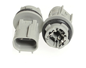 Патрон Nord-Yada под лампу W5W Т10 тип 12 прямой, пластик 903189