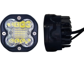 Фара рабочего света Nord-Yada 12 Вт, квадратная, 22 диода, дальний, белый 909270