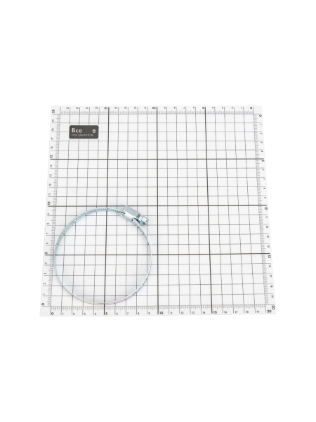 Червячный хомут Nord-Yada 70-90 мм, оцинк. сталь 904611