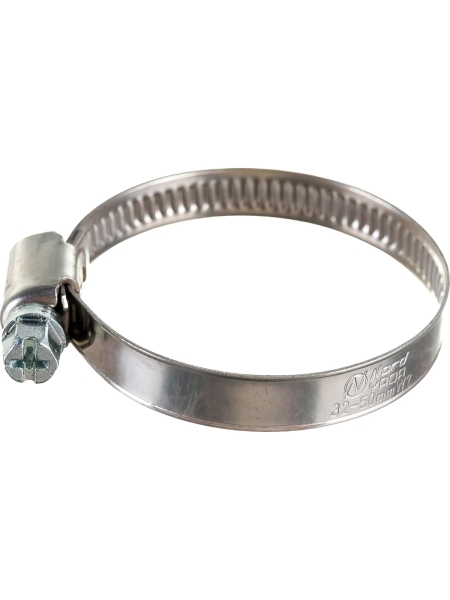 Червячный хомут Nord-Yada 32-50 мм, нерж. сталь 900260