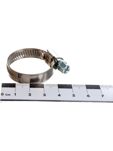 Червячный хомут Nord-Yada 20-32 мм, нерж. сталь 900257