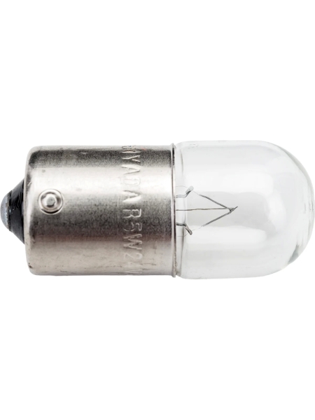 Лампа Nord-Yada R5W 24V BA15s, колба прямая, габариты 903110