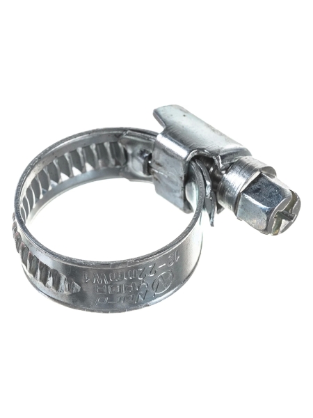 Червячный хомут Nord-Yada 12-22 мм, оцинк. сталь 904414