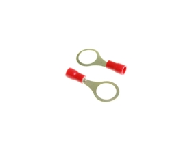 Изолированная кольцевая клемма Nord-Yada 6.5мм 0.5-1.5кв.мм (красная) 905368