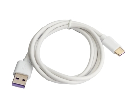 Кабель для зарядки Nord-Yada Android USB-TYPE C 3А 1м белый (PVC) 908962