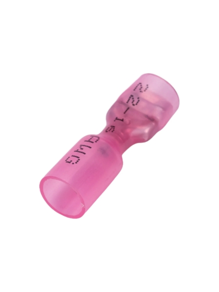 Полностью изолированная термоусаживаемая клемма "мама" Nord-Yada 6.3мм 0.5-1.5кв. мм (красная) 906342