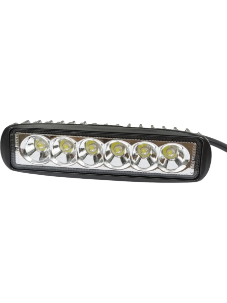 Фара рабочего света Nord-Yada 18Вт прямоугольная 6 диодов дальний 156х42х40 904835