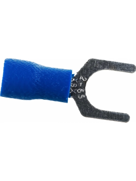 Вилочная изолированная клемма Nord-Yada 6.5мм 1.5-2.5кв.мм (синяя) 906350