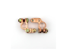 Клемма АКБ Nord-Yada цинк 2шт прижимная планка до 50мм Л(-) П(+) ТМ Nord YADA 909918