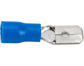 Изолированная клемма "папа" Nord-Yada 6.3мм 1.5-2.5кв.мм (синяя) 906337