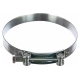 Силовой хомут Nord-Yada Д: 98-103 мм, Ш: 24 мм, Т: 0,8 мм, болт: М8х75, нерж. сталь 902895