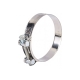 Силовой хомут Nord-Yada Д: 104-112 мм, Ш: 24 мм, Т: 0,8 мм, болт: М8х80, нерж. сталь 902896