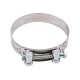 Силовой хомут Nord-Yada Д: 104-112 мм, Ш: 24 мм, Т: 0,8 мм, болт: М8х80, нерж. сталь 902896