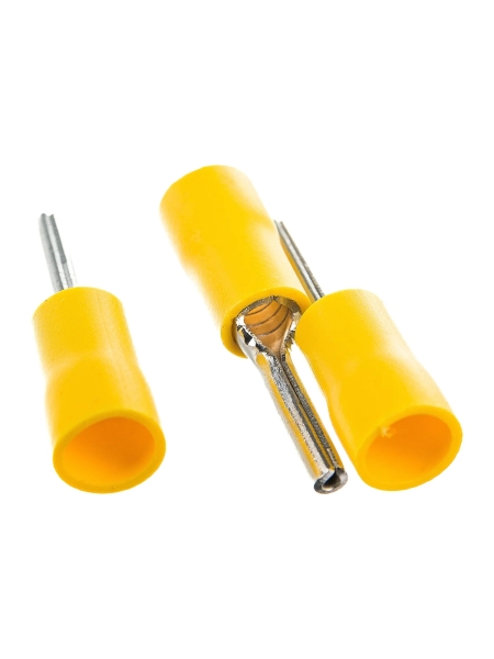 Штыревая круглая изолированная клемма Nord-Yada с ПВХ манжетой 4-6 кв.мм 907398