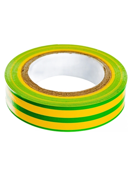 Изолента Nord-Yada 15мм х 10м желто-зеленая 907721